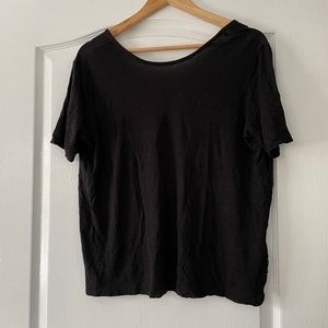 Cheap Monday low back t-shirt